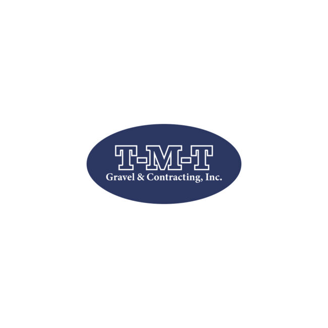 Blue oval logo with 