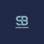 Overlapping blue S and B above 