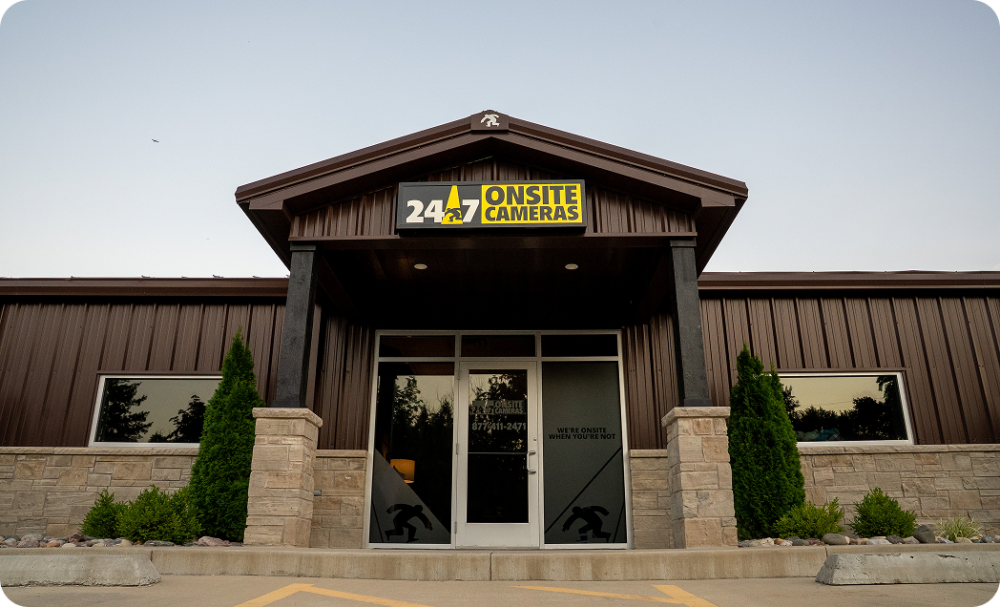 Front of the 24/7 Onsite Security building.