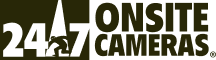 Black logo for 24/7 Onsite Cameras